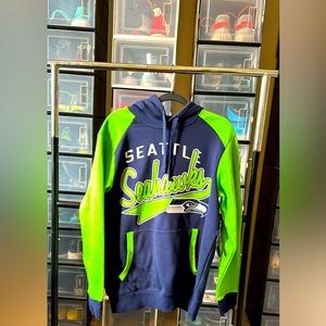 Seattle Seahawks mens Vintage Classic NFL hoodie
